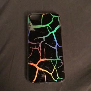 Holographic Marble iPhone 8 Case